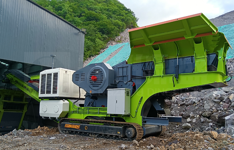 北京年處置100萬噸基建工程棄渣移動破碎生產線