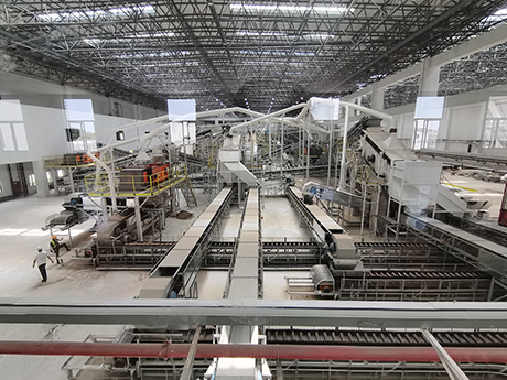 固定式建筑垃圾處理生產線