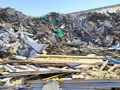 陜西省西安市年處理100萬噸裝修垃圾、建筑垃圾處置生產線有序建設中