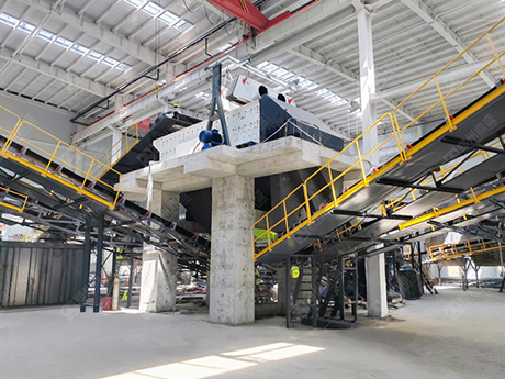 海南陵水縣建筑垃圾處理項目現已進入全套設備安裝階段