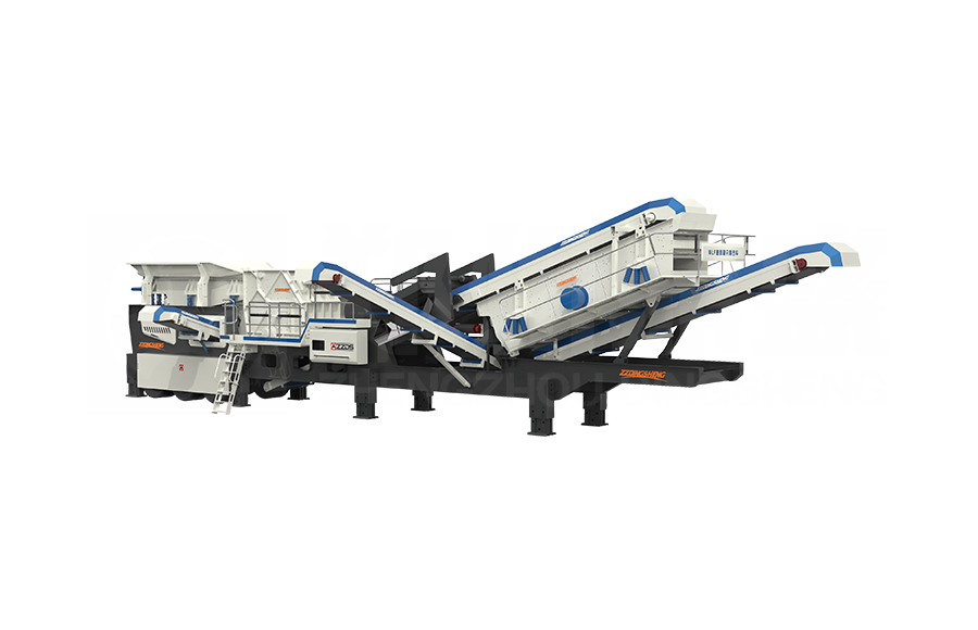 WLF輪胎式移動破碎篩分聯合車